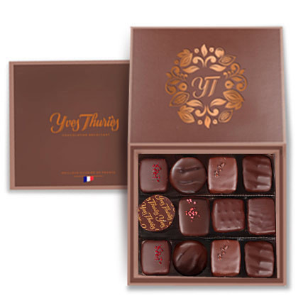 Coffret chocolat Yves Thuriès, double meilleur ouvrier de France